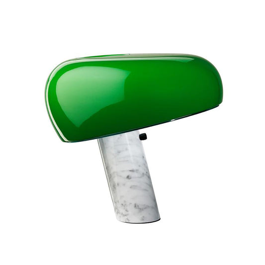 Lampe de table champignon vert