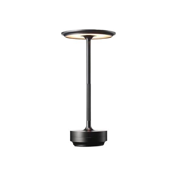 Lampe de table portable en métal